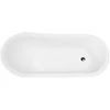 Vonia Besco Olaya Glam 160, Graphite+Chrome, su sifonu Klik-klak Chrome