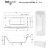 Vonia Besco Optima, 140 x 70 cm