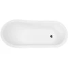 Vonia Besco Otylia Glam 160, Graphite+Chrome, su sifonu Klik-klak Chrome