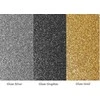 Vonia Besco Otylia Glam 160, Graphite+Chrome, su sifonu Klik-klak Chrome
