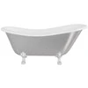 Vonia Besco Otylia Glam 160, Sidabrinis+Chrome (be sifono, be persipylimo skylės)