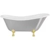Vonia Besco Otylia Glam 170, Sidabrinis+Gold (be sifono, be persipylimo skylės)