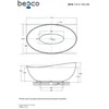 Vonia Besco Siya Glam 172 Graphite