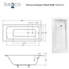 Vonia Besco Talia Slim, 150 x 70 cm