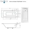 Vonia Besco Talia Slim, 170 x 75 cm