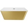 Vonia Besco Varya Glam Gold, 150 x 75 cm, su grafito spalvos dangteliais