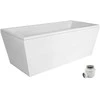 Vonia Besco Vera, 180 x 80 cm, su klik-klak chrome
