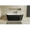 Vonia Besco Vica New B&amp;W 150, su Klik-klak Juodas su persipylimu slim