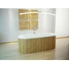 Vonia Besco Victoria, 160 x 75 cm, be apdailos, su sifonu su persipylimu slim chrome