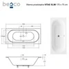 Vonia Besco Vitae Slim, 170 x 75 cm
