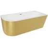 Vonia Besco Zoya Glam Gold, 170 x 80 cm, dešininė, su chrome sifonu
