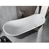 Vonia Mexen Alta, 170 x 75 cm, Baltas/Juodas+Chrome