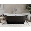 Vonia Mexen Celia, 170 x 75 cm, Baltas/Juodas+Chrome
