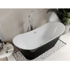 Vonia Mexen Celia, 170 x 75 cm, Baltas/Juodas+Chrome