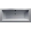 Vonia Mexen Cube, 180x80 cm, Baltas+Chrome