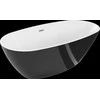 Vonia Mexen Eris, 170x85 cm, Juodas/Baltas+Chrome