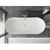 Vonia Mexen Montana, 150 x 72 cm, Baltas+Chrome