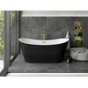 Vonia Mexen Montana, 170 x 80 cm, Baltas/Juodas+Gold