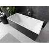Vonia Mexen Nita, 170 x 80 cm, Baltas/Juodas+Chrome