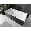 Vonia Mexen Nita,170 x 80 cm, Baltas/Juodas+Juodas
