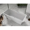 Vonia Mexen Tonia, 170 x 75 cm, Baltas+Chrome