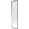 Vonios sienelė Mexen Next I, Gold/Juodas frame, 50 x 150 cm