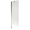 Vonios sienelė Mexen Next I, Gold/matinis stiklas, 60 x 150 cm