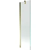 Vonios sienelė Mexen Next I, Gold/Transparent, 50 x 150 cm