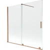 Vonios sienelė Mexen Velar II, Brushed copper, 170 x 150 cm