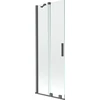 Vonios sienelė Mexen Velar II, Brushed gun pilka, 75 x 150 cm