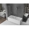 Vonios sienelė Mexen Velar II, Chrome, 170 x 150 cm