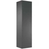 Vonios spintelė Besco Akya Classic, 130 x 33 x 30 cm, Gun Metal Glossy