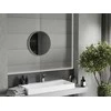 Vonios veidrodis Mexen Loft Round, 40 cm, inox