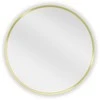 Vonios veidrodis Mexen Loft Round, 40 cm, Gold