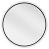 Vonios veidrodis Mexen Loft Round, 45 cm, Juodas