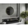 Vonios veidrodis Mexen Loft Round, 70 cm, Gold