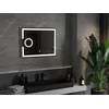 Vonios veidrodis Mexen Onyx su LED apšvietimu ir šildymo kilimėliu, 80 x 60 cm