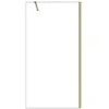 Walk-In dušo sienelė Besco Eco-N Gold, 90 x 195 cm