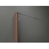 Walk-in dušo sienelė Mexen Kioto, Brushed copper, skaidrus stiklas, 135 x 200 cm