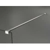 Walk-in dušo sienelė Mexen Kioto, Brushed nickel, matinis, 110 x 200 cm