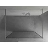 Walk-in dušo sienelė Mexen Kioto, Chrome/Juodas border, 120 x 200 cm