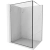 Walk-in dušo sienelė Mexen Kioto, Chrome/Juodas border, 100 x 200 cm