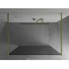 Walk-in dušo sienelė Mexen Kioto, Gold, grafitas, 120 x 200 cm