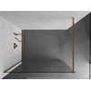 Walk-in dušo sienelė Mexen Kioto, Rose Gold, 160 x 200 cm