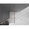 Walk-in dušo sienelė Mexen Velar, Brushed copper, 80 x 200 cm