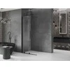 Walk-in dušo sienelė Mexen Velar, Juodas, 75 x 200 cm