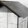 Muvu Didelis metalinis narvas egzotiniams paukščiams, paukščių voljeras papūgoms ir kanarėlėms