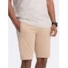 Cotton Paprastos medvilninės sportinės kelnės - smėlio spalvos v6 om-srbs-0149