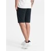 Cotton paprastos medvilninės sportinės kelnės - juodos v9 om-srbs-0149