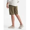 Cotton Paprastos medvilninės sportinės kelnės - alyvuogių spalvos v2 om-srbs-0149